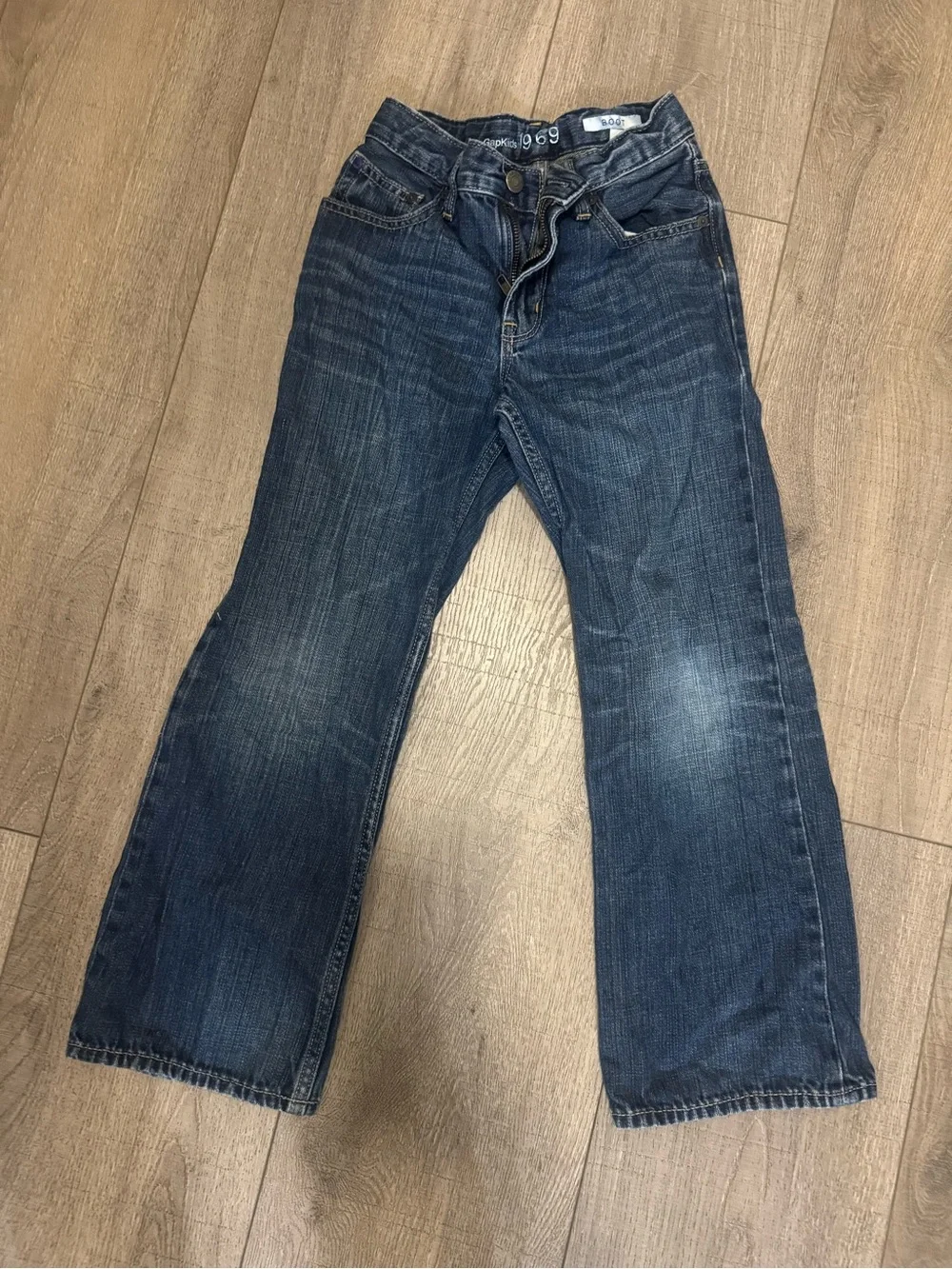 GAP Boys Indigo Blue Straight Jeans